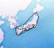 18 Night Tokyo to Tokyo cruise