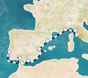 9 Night Rome to Lisbon cruise