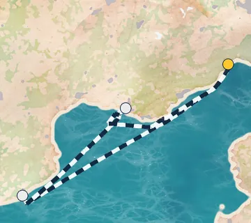 4 Night Savona to Savona cruise