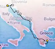 7 Night Athens to Venice cruise