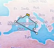 7 Night Florence to Portofino cruise