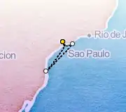 3 Night Sao Paolo to Sao Paolo cruise