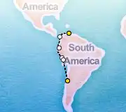 16 Night Aruba to Santiago cruise