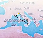 7 Night Savona to Savona cruise