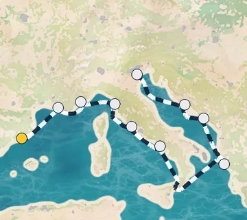12 Night Barcelona to Venice cruise