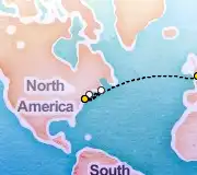 14 Night New York to London cruise