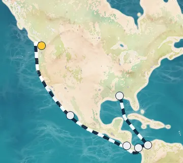 16 Night Seattle to Mobile cruise
