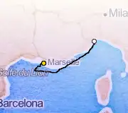 2 Night Marseille to Marseille cruise