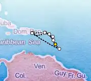 14 Night Fort-de-France to Fort-de-France cruise