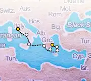 7 Night Rome to Athens cruise