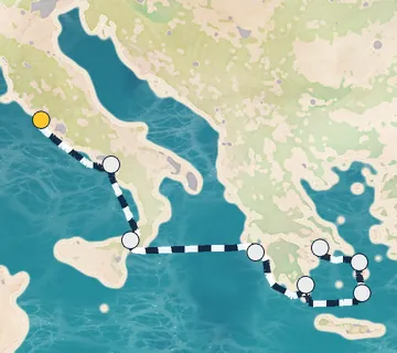 7 Night Rome to Athens cruise