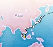 45 Night Singapore to Los Angeles cruise