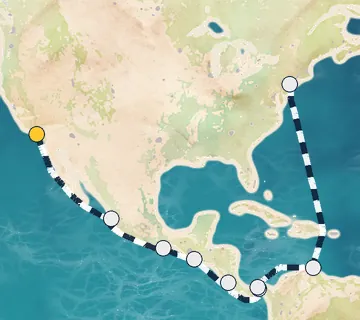 18 Night Los Angeles to New York cruise