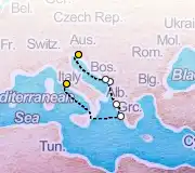 7 Night Rome to Trieste cruise