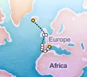 14 Night Barcelona to Reykjavik cruise
