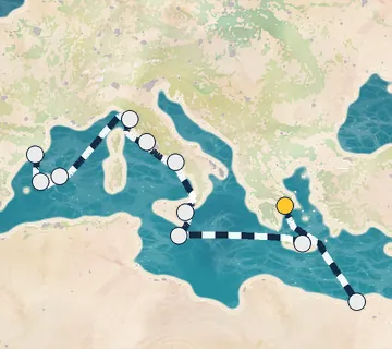 17 Night Athens to Barcelona cruise