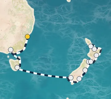 14 Night Sydney, Australia to Auckland cruise