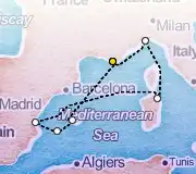 7 Night Toulon to Toulon cruise