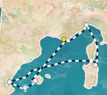 7 Night Toulon to Toulon cruise