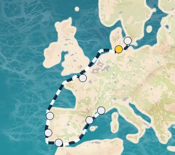 11 Night Kiel to Marseille cruise