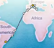 24 Night Marseille to Buenos Aires cruise