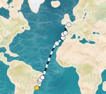 18 Night Rio de Janeiro to London cruise
