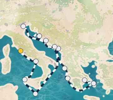 14 Night Rome to Athens cruise