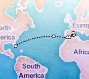 15 Night Miami to Barcelona cruise