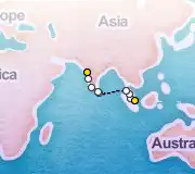 14 Night Singapore to Bombay cruise