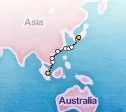 15 Night Singapore to Kobe cruise