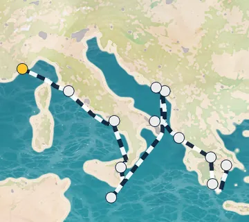 14 Night Monte Carlo to Athens cruise
