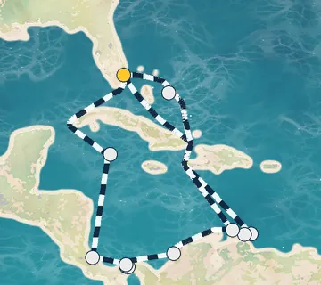 21 Night Ft. Lauderdale to Ft. Lauderdale cruise