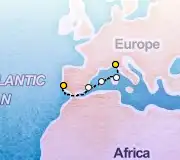 5 Night Lisbon to Portofino cruise