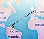 14 Night London to Fort-de-France cruise