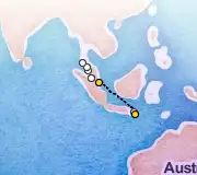 12 Night Benoa to Singapore cruise