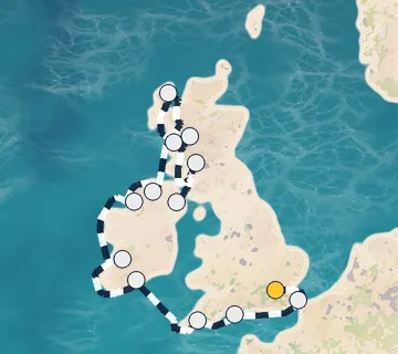 14 Night Greenwich to Belfast cruise