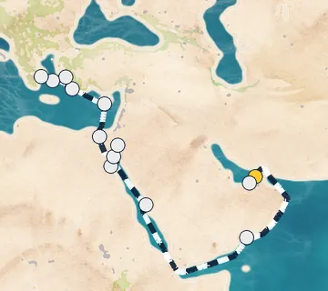 21 Night Dubai to Athens cruise
