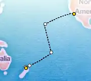20 Night Auckland to Los Angeles cruise