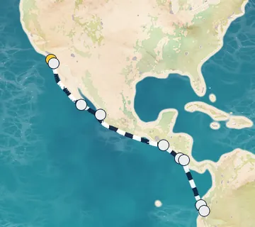 12 Night San Diego to Guayaquil cruise