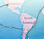 90 Night Marseille to Los Angeles cruise