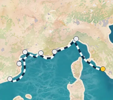 7 Night Rome to Barcelona cruise