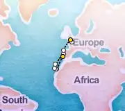 11 Night Lisbon to London cruise