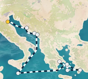 11 Night Ravenna to Athens cruise