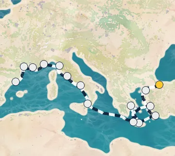 21 Night Istanbul to Barcelona cruise