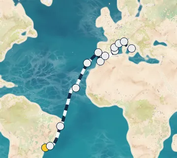 24 Night Sao Paulo to Naples cruise