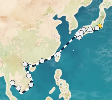 28 Night Tokyo to Bangkok cruise