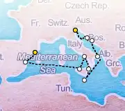 11 Night Venice to Barcelona cruise