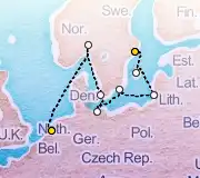 10 Night Stockholm to Amsterdam cruise