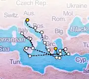 21 Night Trieste to Athens cruise