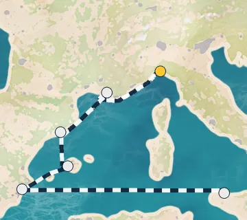 6 Night Portofino to Palermo cruise